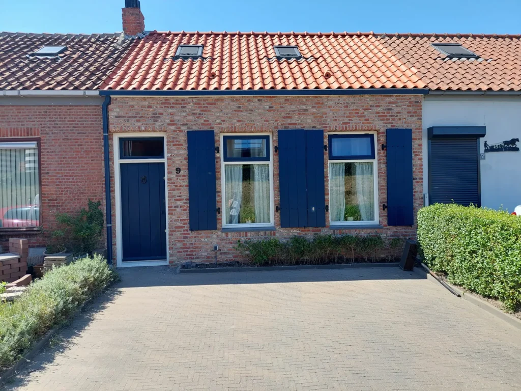 Steenstrips metselwerk project in Wemeldinge door de metselaar BvanBeek